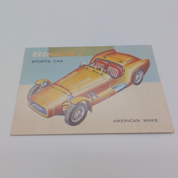 1954 Topps Car Card Set 3 Veritas, Packard, Excalibur J Sports Cars - Picture 5 of 7